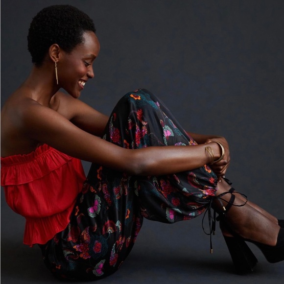 NWT By Anthropologie the Silky Balloon Leg Cargo - Picture 2 of 7